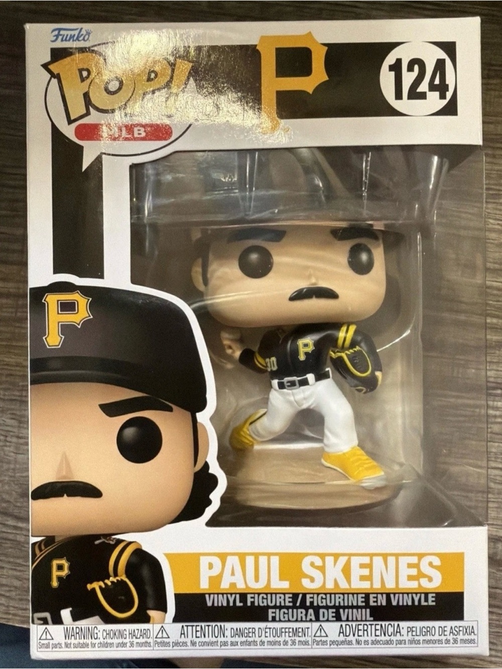 Funko Pop! Vinyl: Paul Skenes #124 With Protector